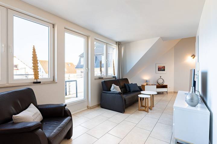 Ferienwohnung für 3 Personen, mit Balkon, mit Haustier auf Norderney