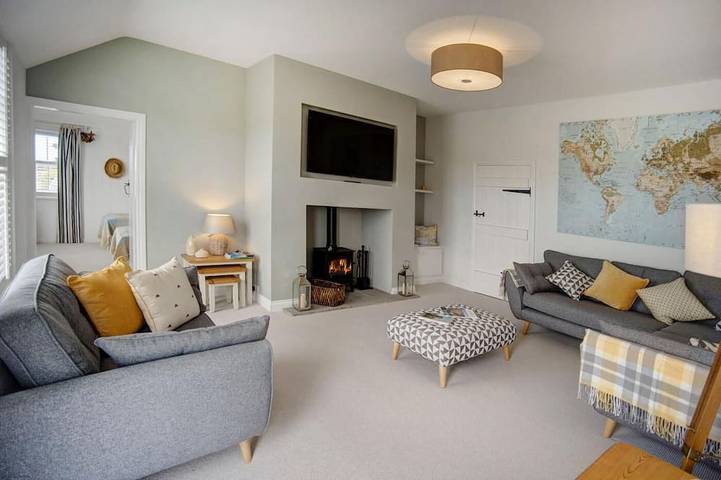 Beach house for 8 people, with garden in Northumberland