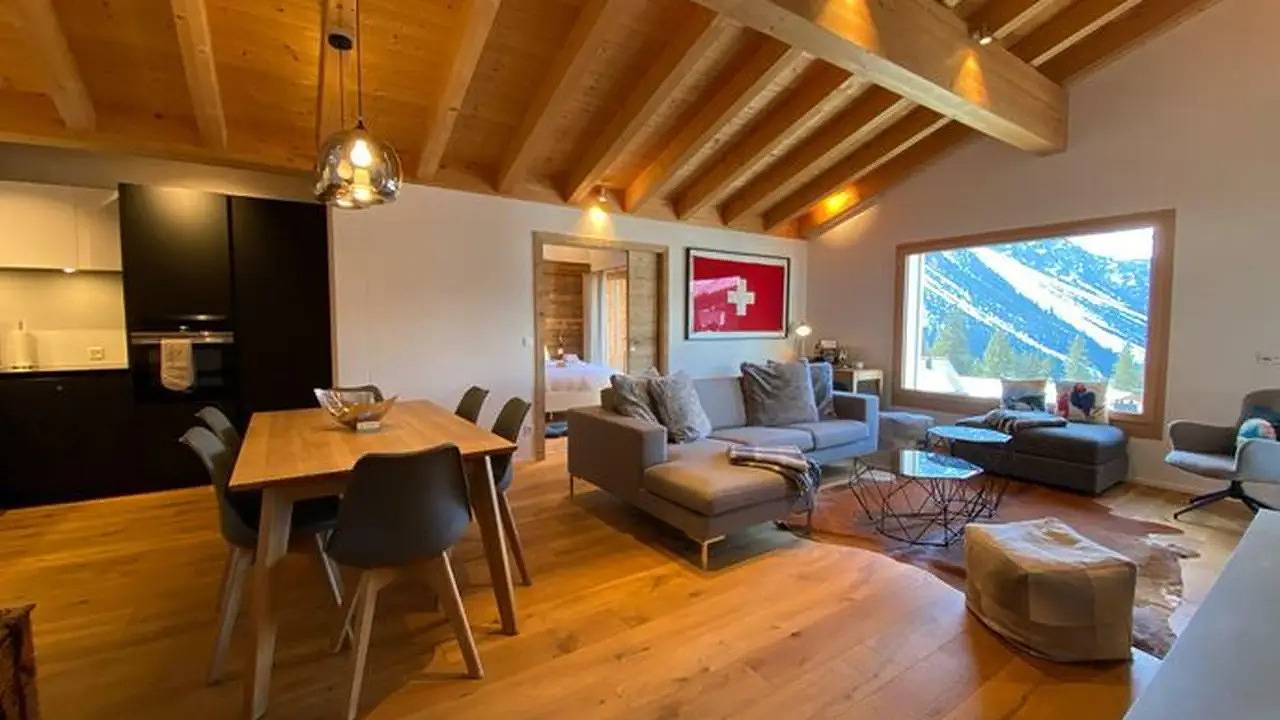 Ganze Ferienwohnung, Ferienwohnung für 4 Personen (76 m²) in Arosa in Arosa, Plessur Alpen