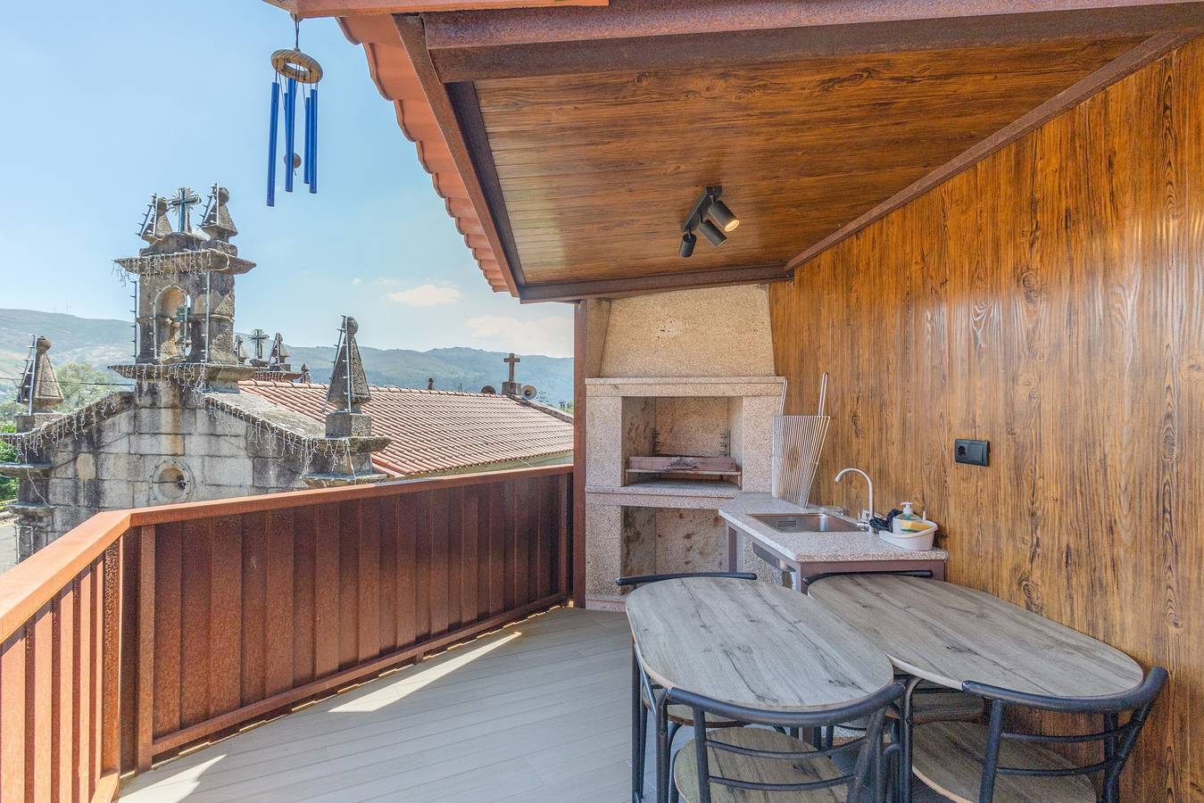Maison T2 Al Fonte De S. Tiago avec vue montagne, Wi-Fi et climatisation