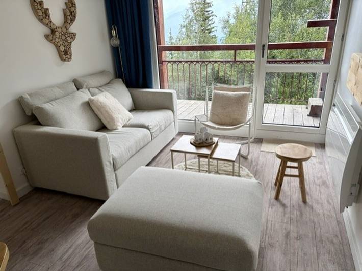 Gîte pour 7 personnes, avec Balcon dans Arc 2000