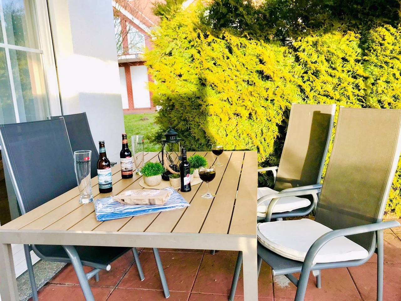 Appartement entier, Ferienwohnung Rügen-Träume in ländlicher Region mit Terrasse in Neddesitz, Sagard