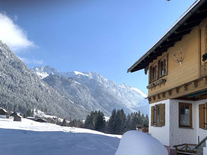 Ferienwohnung für 2 Personen, mit Terrasse in Hinterstein