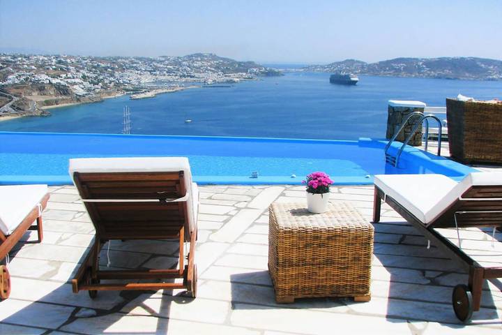 Ferienhaus für 5 Personen, mit Garten und Terrasse auf Mykonos