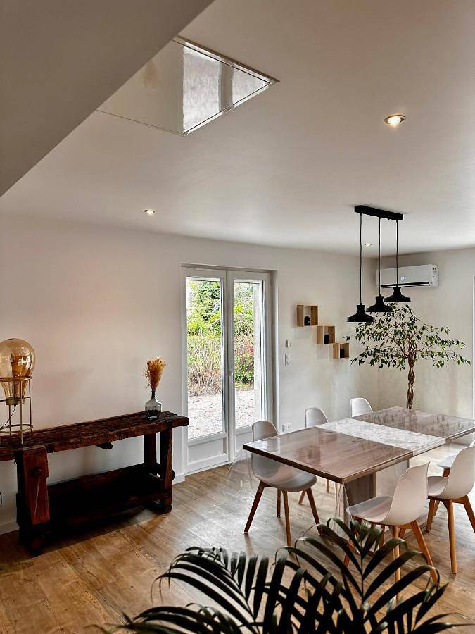 Cottage pour 6 personnes, avec terrasse et jardin à Montchanin