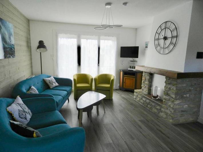 Location de vacances pour 10 personnes, avec jardin, animaux acceptés à Saint-Laurent-sur-Mer - 4