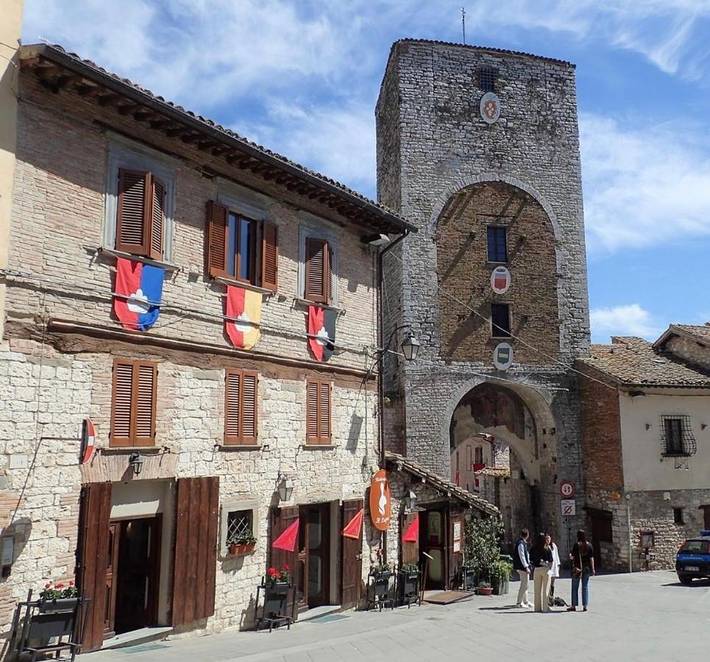 Maison d’hôte pour 2 personnes, avec vue et terrasse, animaux acceptés à Gubbio - 2