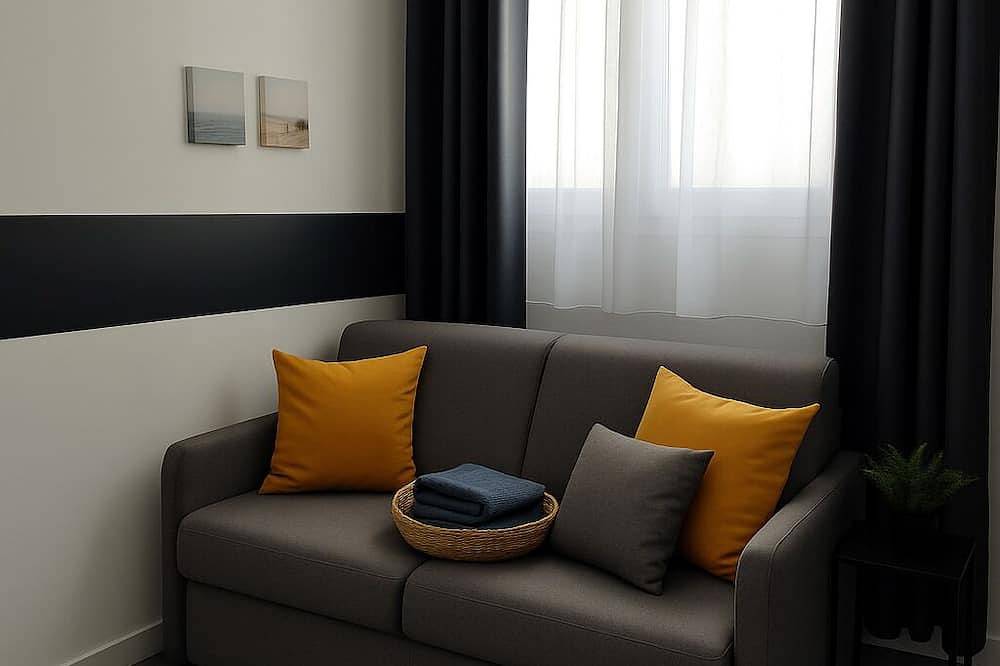 Ganze Wohnung, Studio Sable & Mer in Merville-Franceville-Plage, Caen und Umgebung
