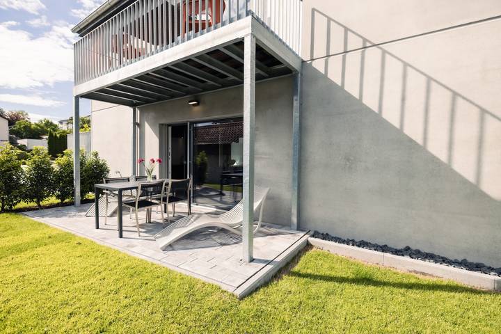 Ferienwohnung für 4 Personen, mit Garten