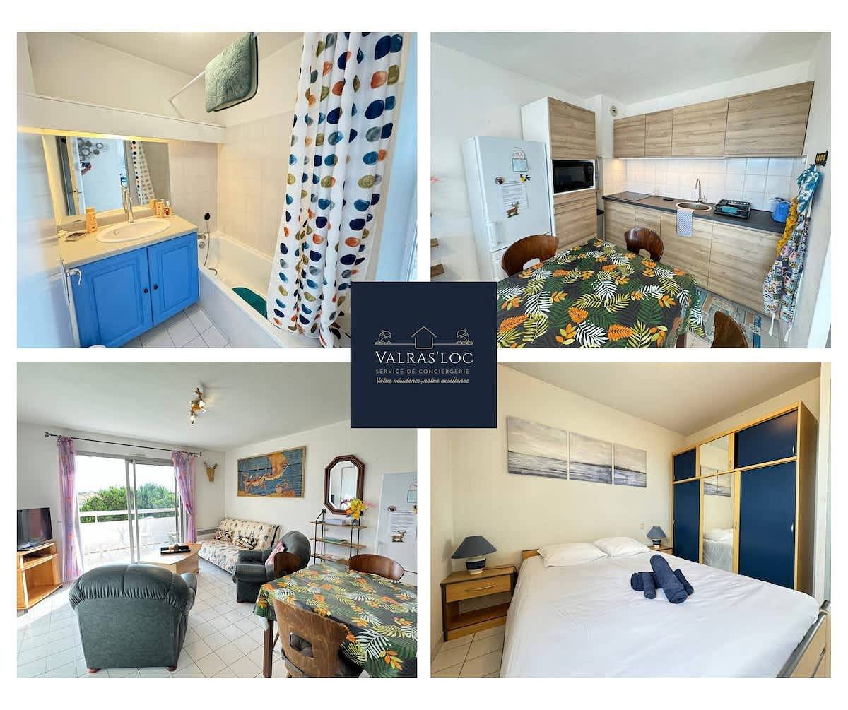 Entire apartment, Appartement du stade in Valras-Plage, Côte d'Améthyste