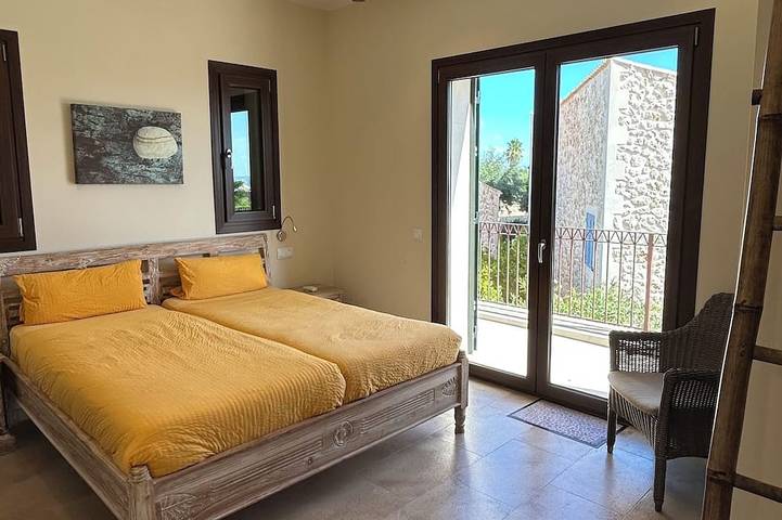 Luxusvilla mit Panorama-Meerblick für 12 Personen, großer Pool, BBQ Haus in Cala Murada, Manacor