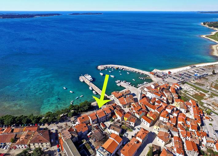 Ferienwohnung mit Meerblick für 2 Personen in Istrien