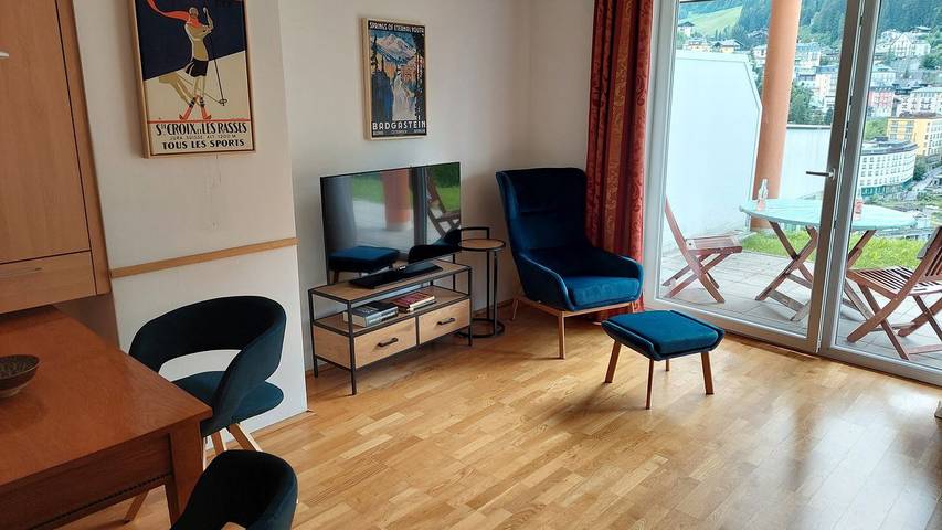Ferienwohnung für 2 Personen, mit Sauna und Terrasse sowie Garten in Bad Gastein