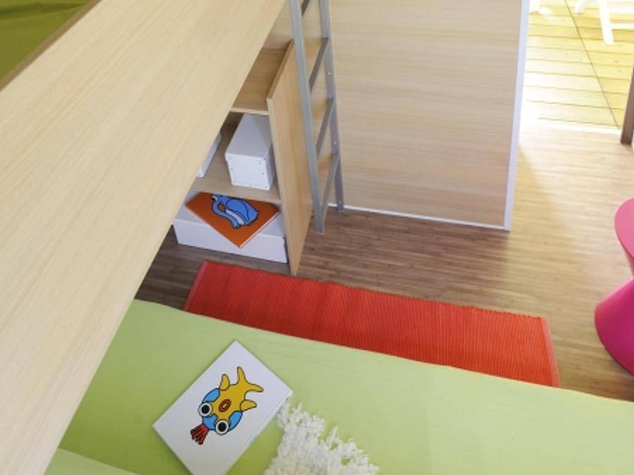 Camping Les Sources  - Bungalow de lona 4 personas - Vivienda con instalaciones sanitarias (sin cuarto de baño con Wc) in Saint-Jean-du-Gard, Cevenas