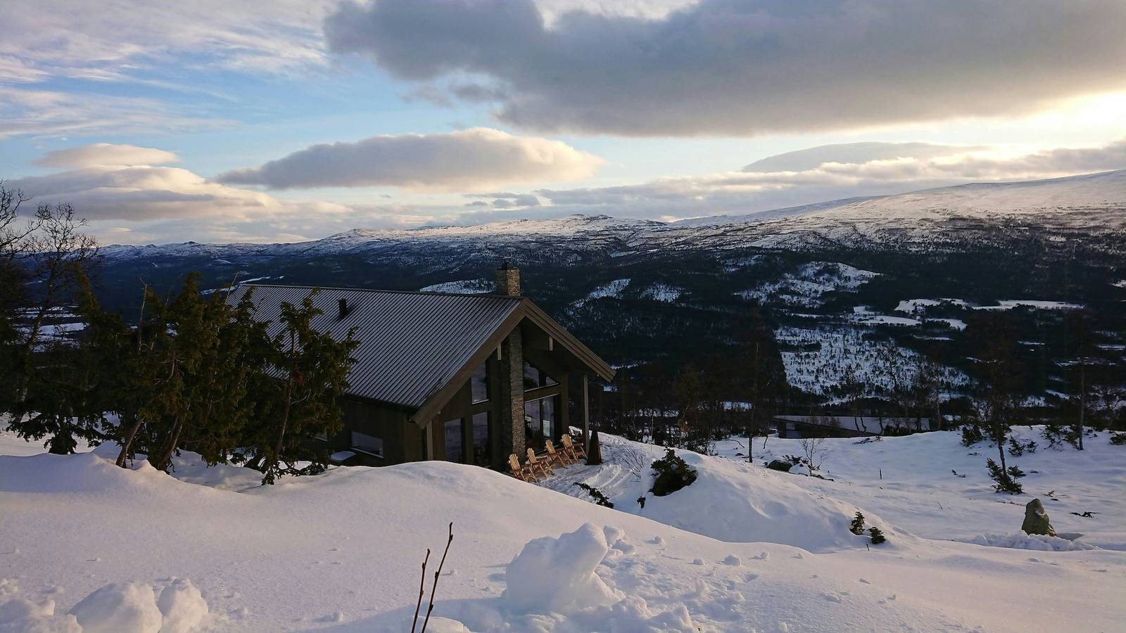 Chalet de montagne avec vue panoramique à Oppdal in Oppdal
