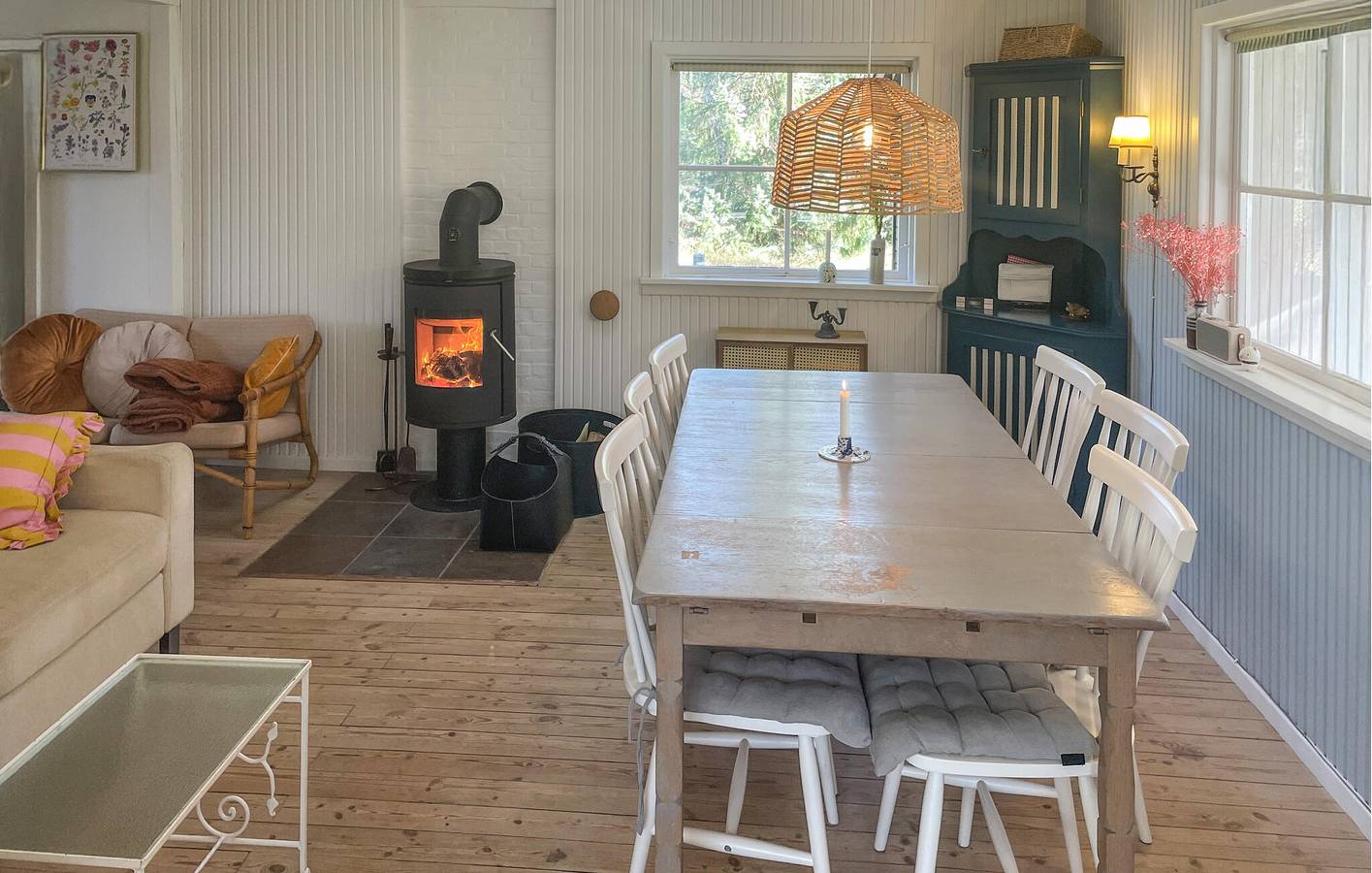 Ferienhaus für 6 Personen mit Terrasse in Rørvig, Nordwestseeland