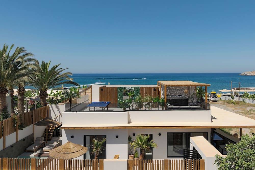 Sandy Shore Villa, Next to Beach, Dining & Shops in Bali (Crète), Région de Réthymnon