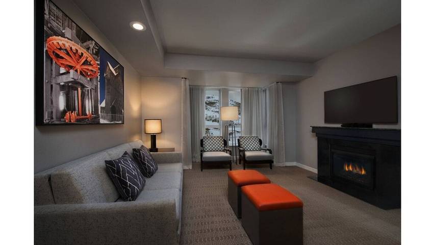 Village para 4 personas, con jardín y jacuzzi además de terraza y sauna en Utah