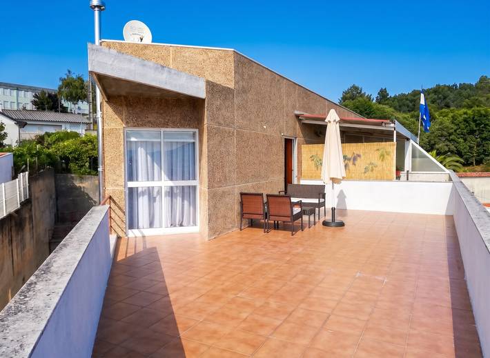 Casa de férias para 4 pessoas, com Varanda/Terraço e Terraço em Baião