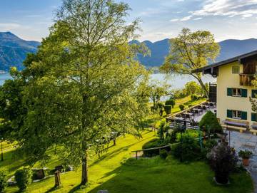 Hotel für 2 Personen, mit Sauna und Seeblick sowie Garten und Balkon am Tegernsee