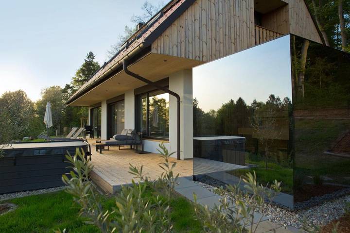 Ferienhaus für 6 Personen, mit Garten und Whirlpool sowie Sauna in Feldbach