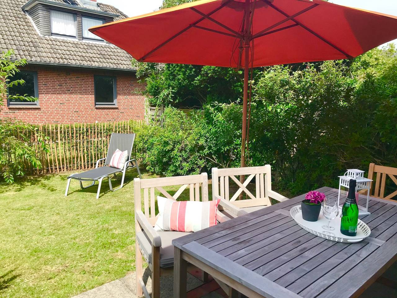 Deichblick in Nieblum in Nieblum, Föhr