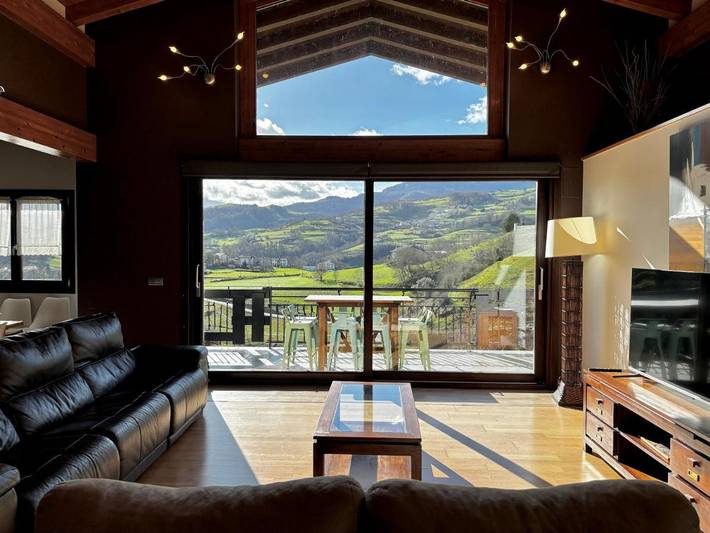 Casa de vacaciones para 8 personas, con jardín además de piscina y vistas en el País Vasco - 2