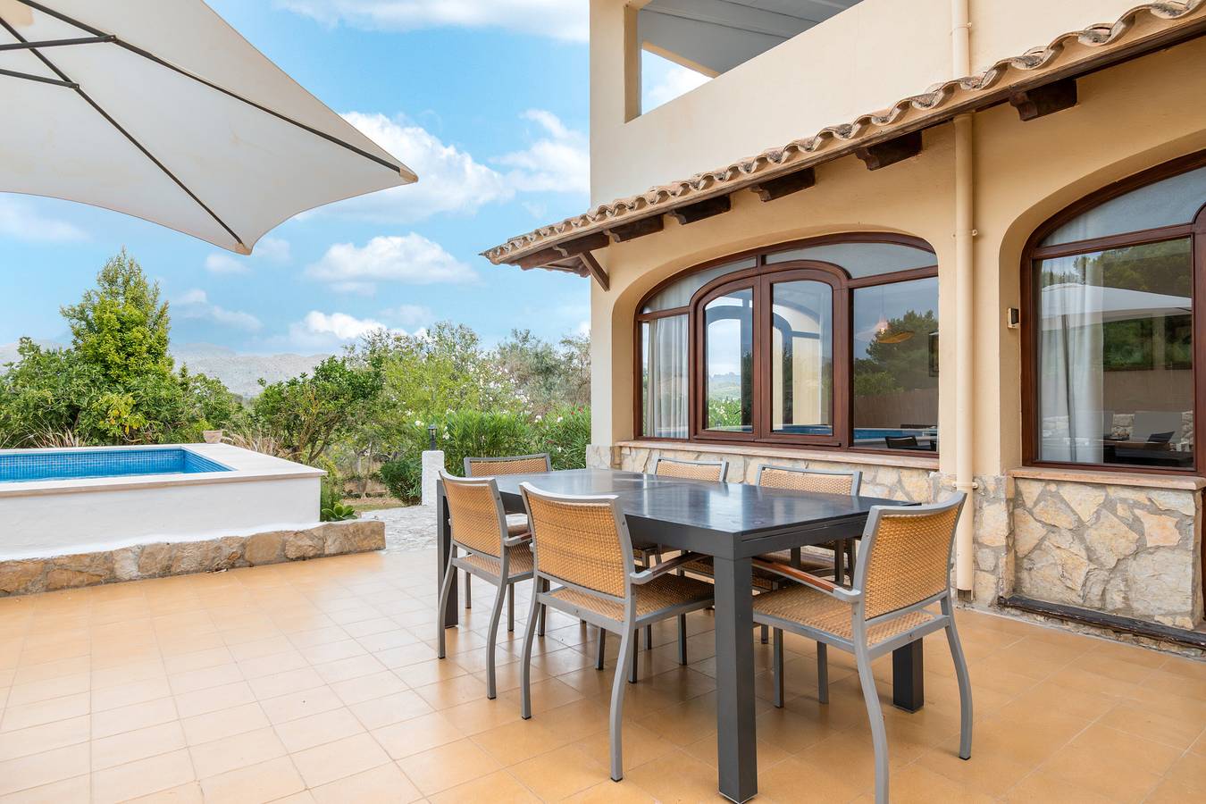 Villa 'Negri' with Private Pool, Wi-Fi and Air Conditioning in Pollença, North Majorca