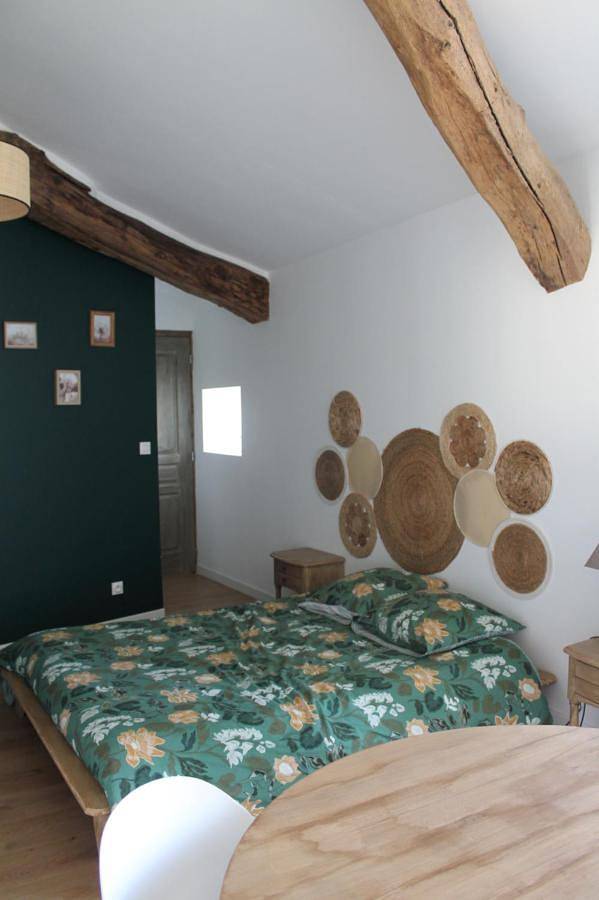 Chambre d’hôte pour 2 personnes, avec Terrasse ainsi que Jardin et Piscine à Cramchaban
