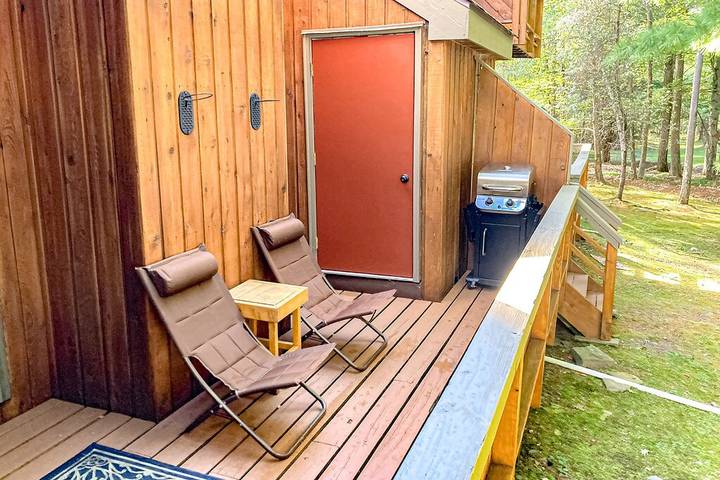 Vacation house for 10 people, with balcony in Pocono Mountains