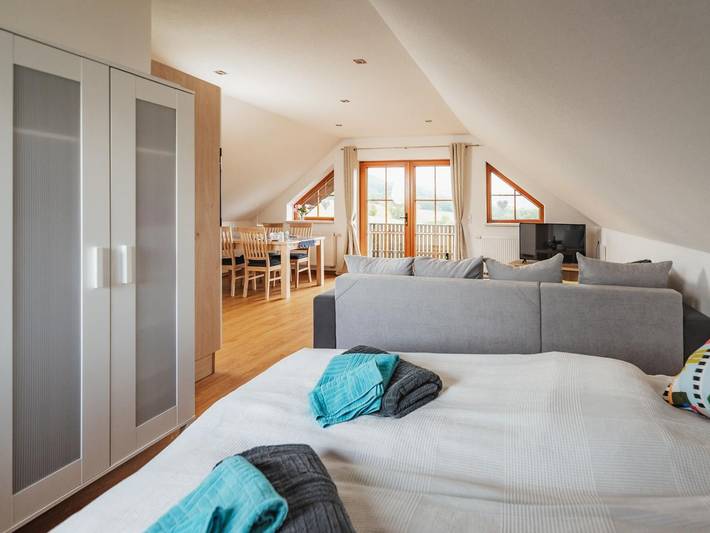 Ferienwohnung für 3 Personen, mit Balkon, kinderfreundlich in Hilders - 3