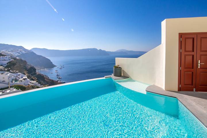 Location de vacances pour 4 personnes, avec jacuzzi et terrasse à Oia - 4