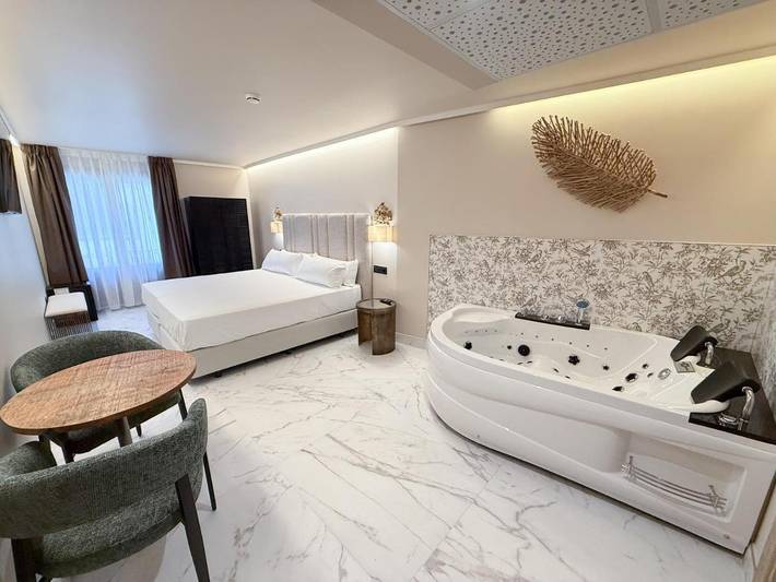 Apartamento para 2 personas, con Jacuzzi y Terraza además de Sauna y Vistas en El Burgo de Osma