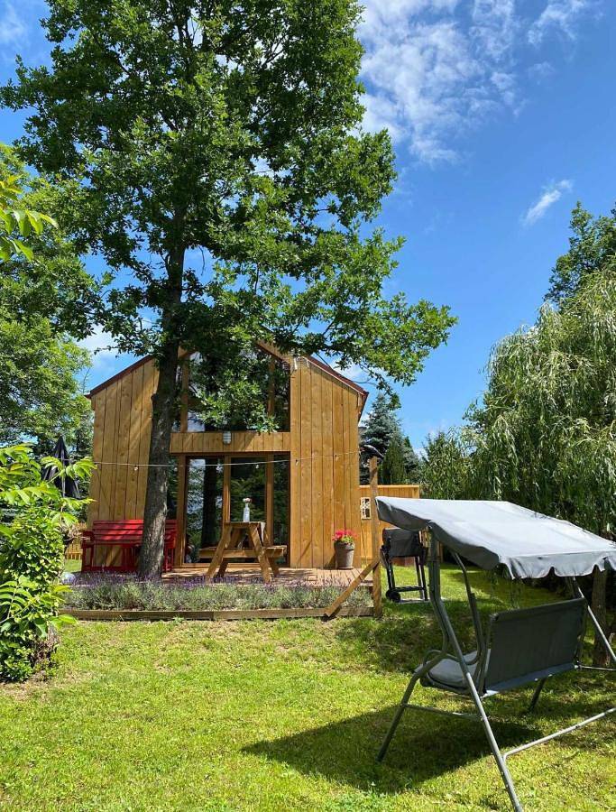 Domek letniskowy dla 5 osób, z widok i basen oraz ogród na Dolny Śląsk