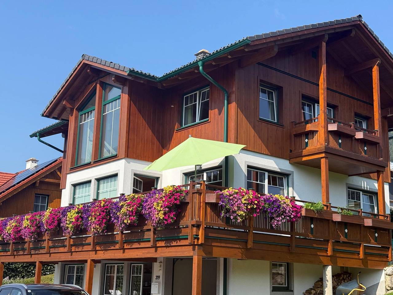 Stilvolles Landhaus an der Piste mit Bergblick in Tauplitz, Totes Gebirge