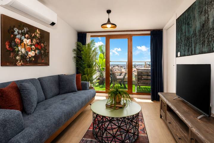 Vacation apartment for 5 people, with Ocean view and Balcony in Antalya