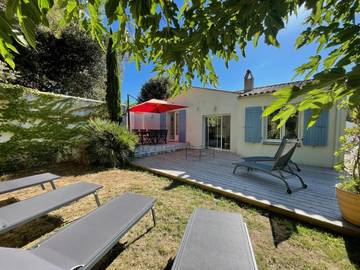 Gîte pour 6 personnes, avec jardin, animaux acceptés dans Plage des Huttes