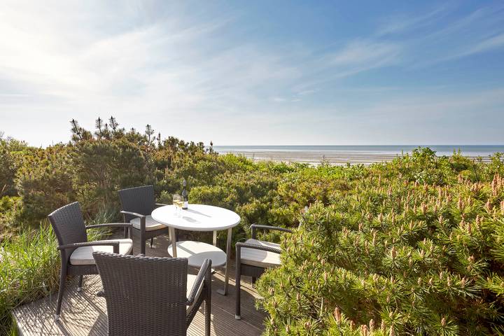 Ferienhaus mit Meerblick für 4 Personen, mit Terrasse und Sauna sowie Garten in Nieblum - 2