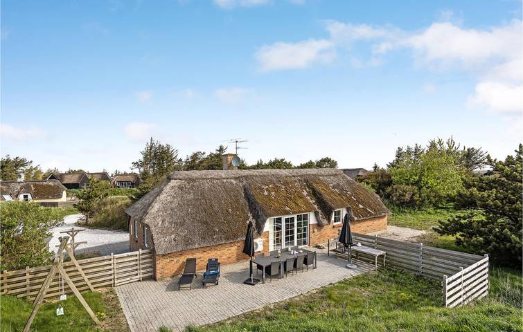 Ferienhaus mit Meerblick für 8 Personen, mit Sauna und Whirlpool sowie Terrasse am Ringkøbing Fjord