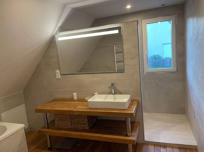 Location de vacances pour 10 personnes, avec vue et balcon dans Plage De Kersaliou - 3