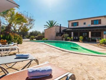 Chalet in Lluchmayor, Mallorca Sur für 8 