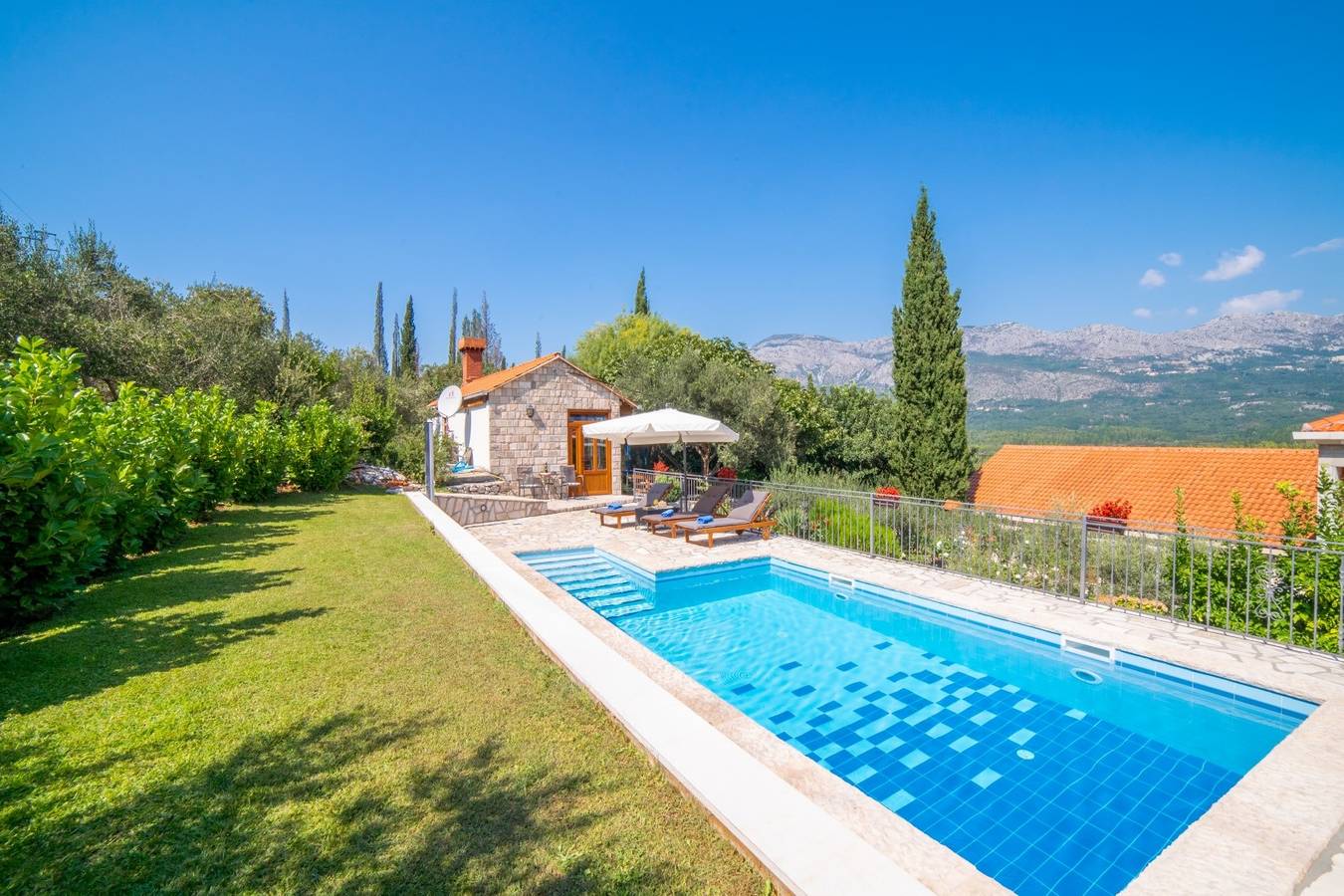 Villa Lucija in Gruda, Canali