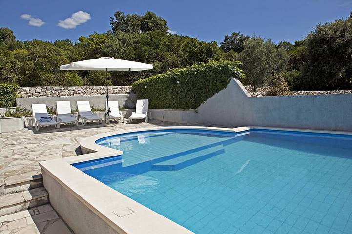 Ferienhaus für 6 Personen, mit Balkon und Garten auf Korcula