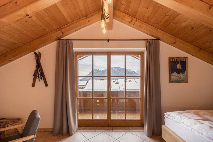 Ferienhaus für 9 Personen, mit Balkon und Balkon/Terrasse sowie Sauna, mit Haustier in der Zugspitzregion - 2