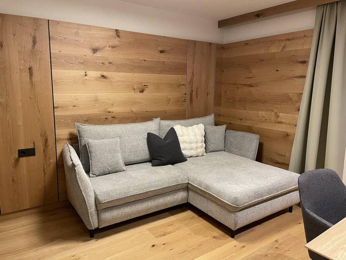 Ferienwohnung für 4 Personen, mit Balkon und Garten sowie Ausblick im Lechtal
