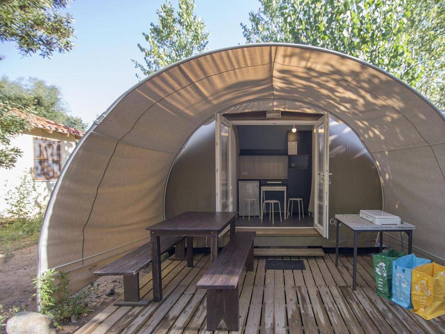 Sos Flores Camping Village - Zelt 3 personen - Lodge-Zelt Coco in Arbatax, Tortolì