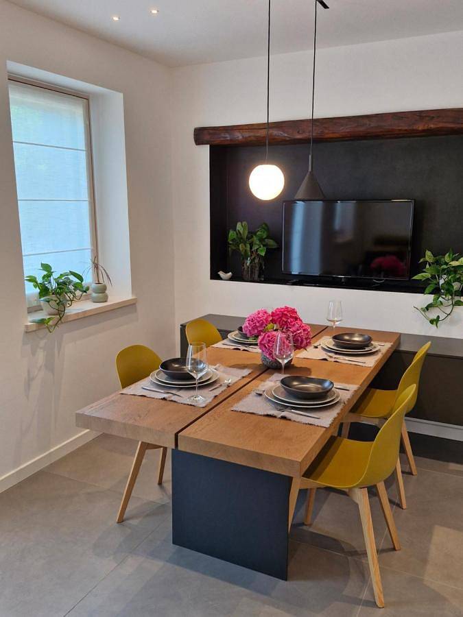Appartamento per 6 persone, con Balcone e Terrazza nonché Giardino e Panorama a Pedavena