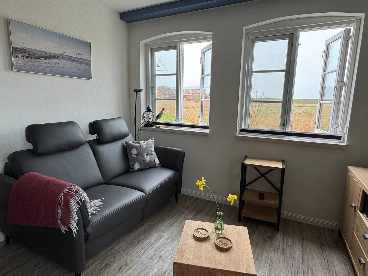 Ganze Wohnung, Apartment „Graugans“ mit privater Terrasse, Garten und Wlan in Pellworm, Nordseeküste