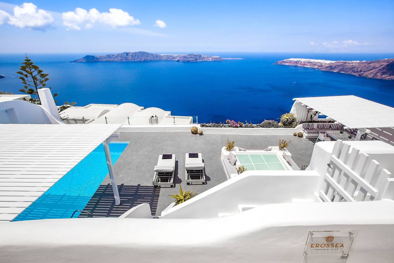 Villa Erossea in Imerovigli, Santorini