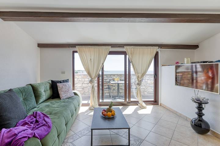 Ferienwohnung für 4 Personen, mit Balkon/Terrasse, mit Haustier in Umag und Umgebung - 2